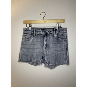 Kut From The Kloth Size 2 New High Rise Acid Wash Retro Jean Shorts Denim Gigi